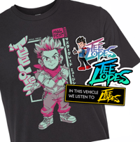Image 1 of Tee Lopes MAGFest 25 Bundle – T-Shirt + Sticker Set