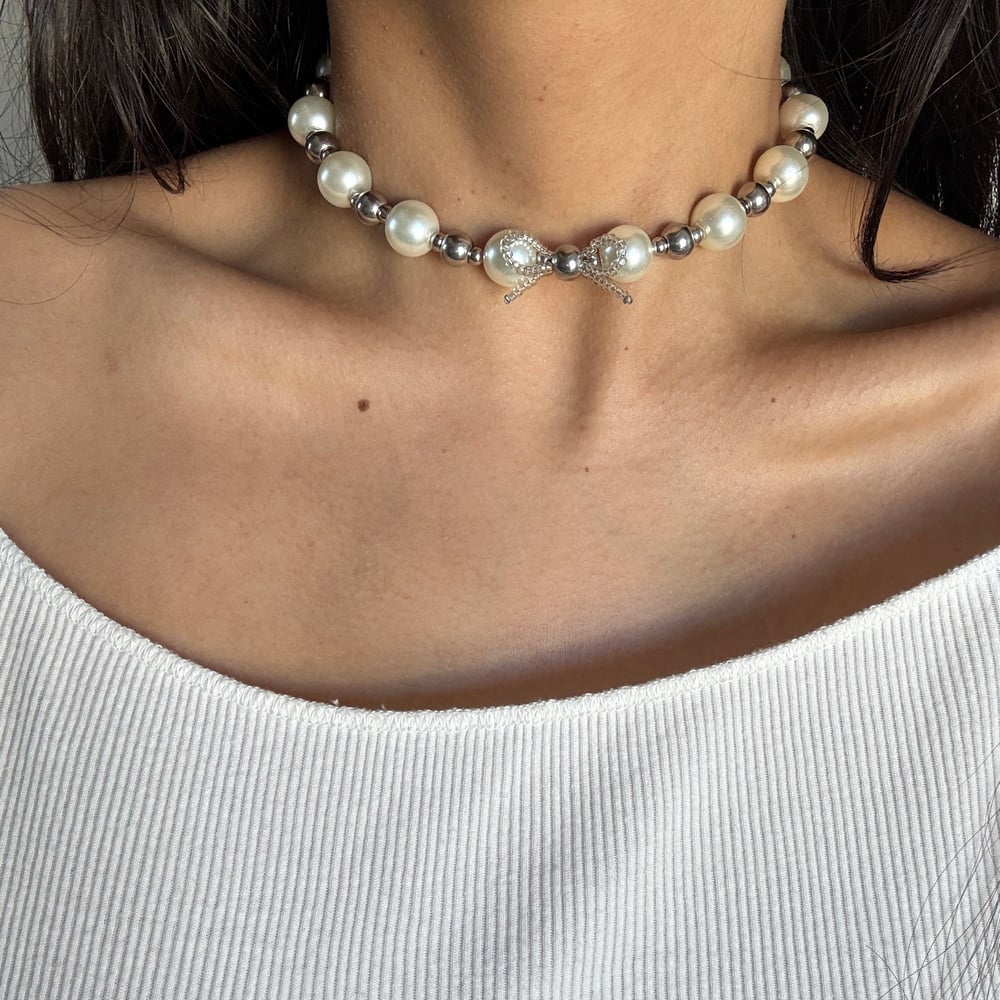 Image of Little Bow Necklace