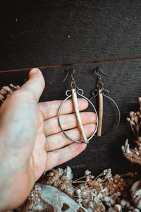 Image 4 of Bone on the Wire earrings