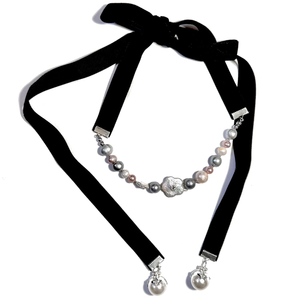 Image of Set in Pearl Necklace