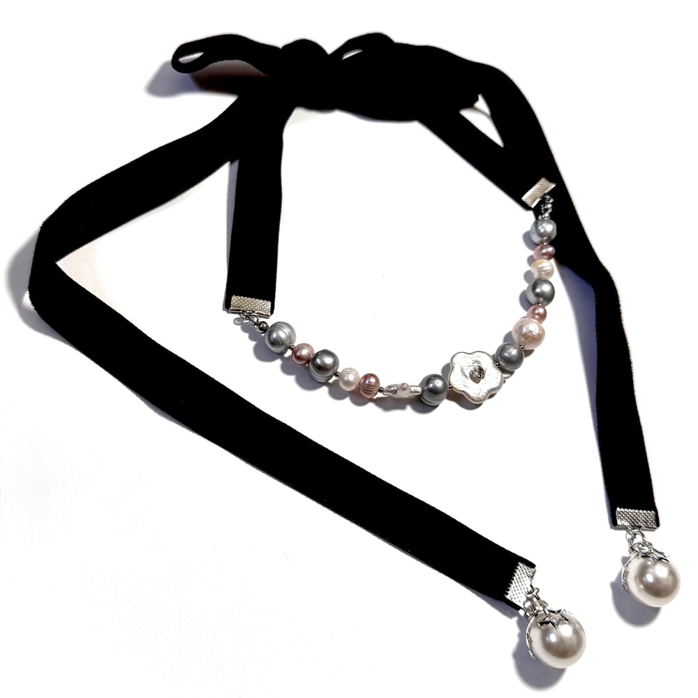 Image of Set in Pearl Necklace