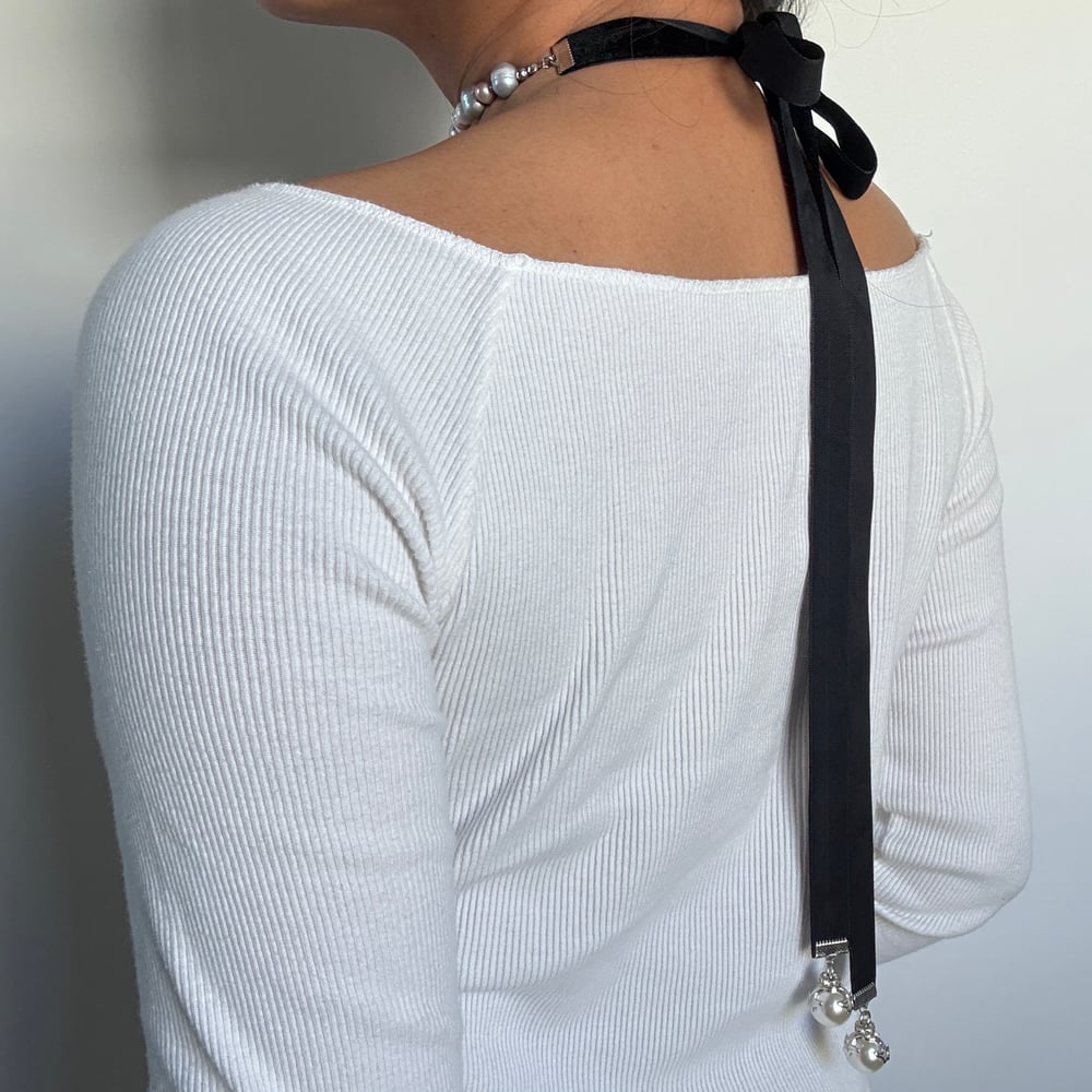 Image of Set in Pearl Necklace