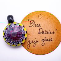 Image 6 of JuJu Blue Daises Mini Dot Stack Pendant