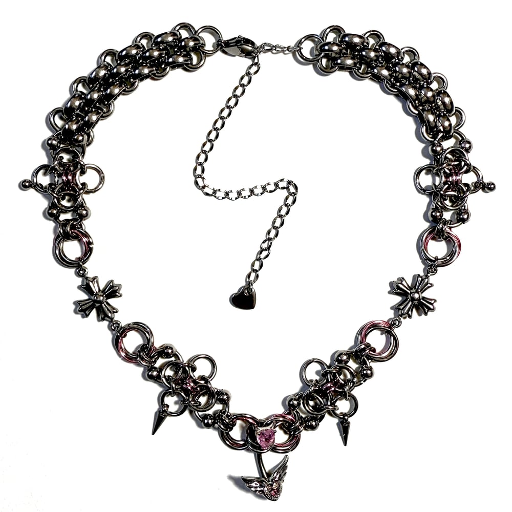 Image of Devoted Heart Necklace