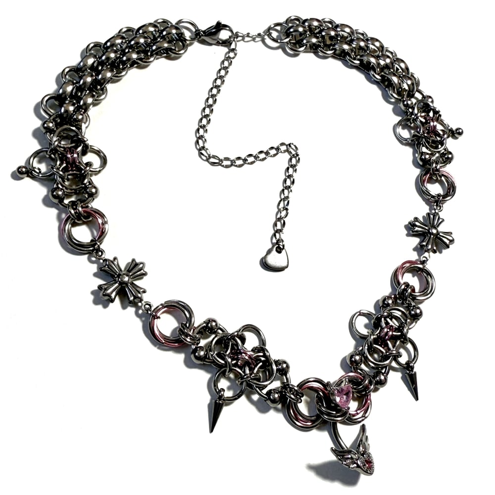 Image of Devoted Heart Necklace