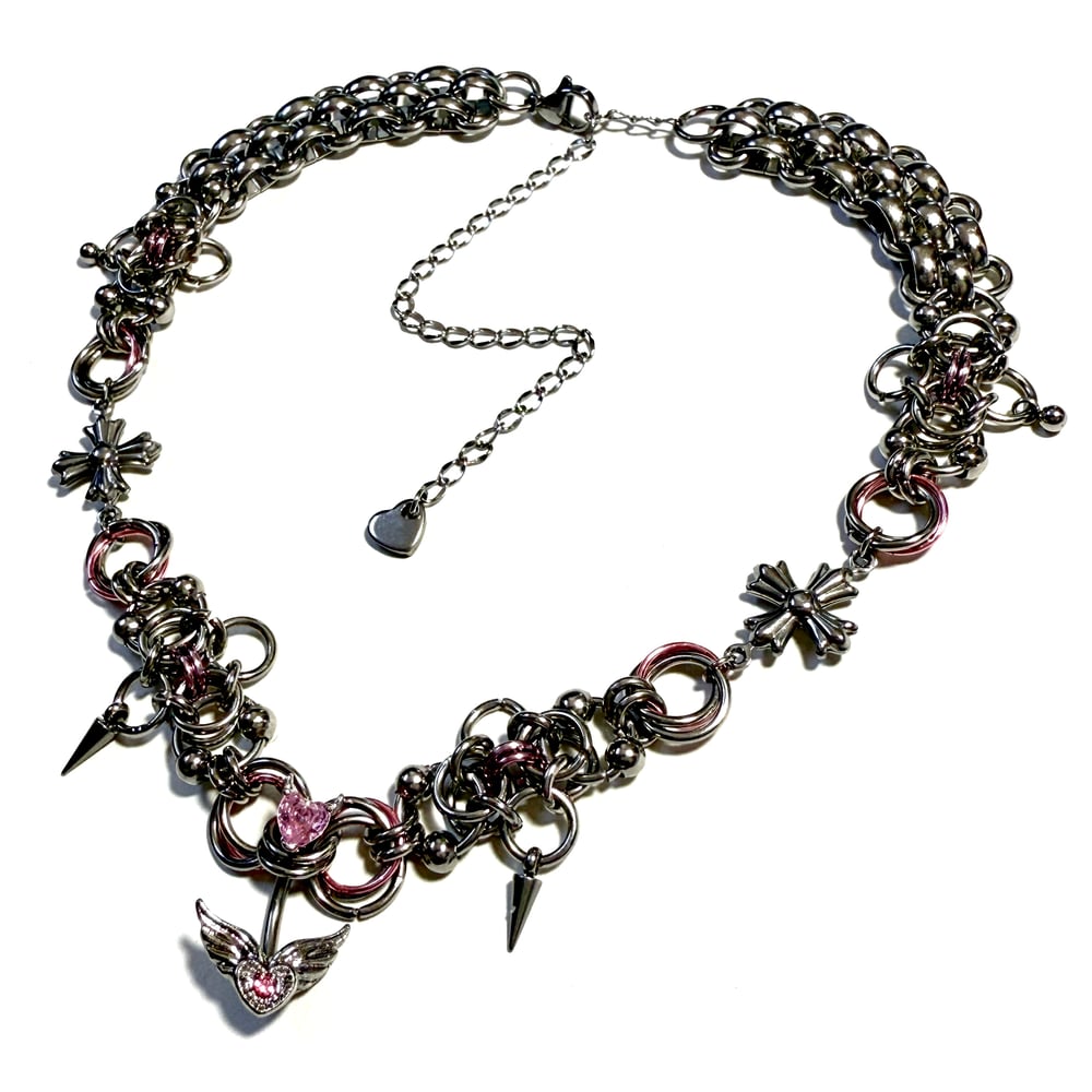 Image of Devoted Heart Necklace