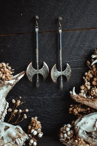 Image 1 of Battle Axe earrings