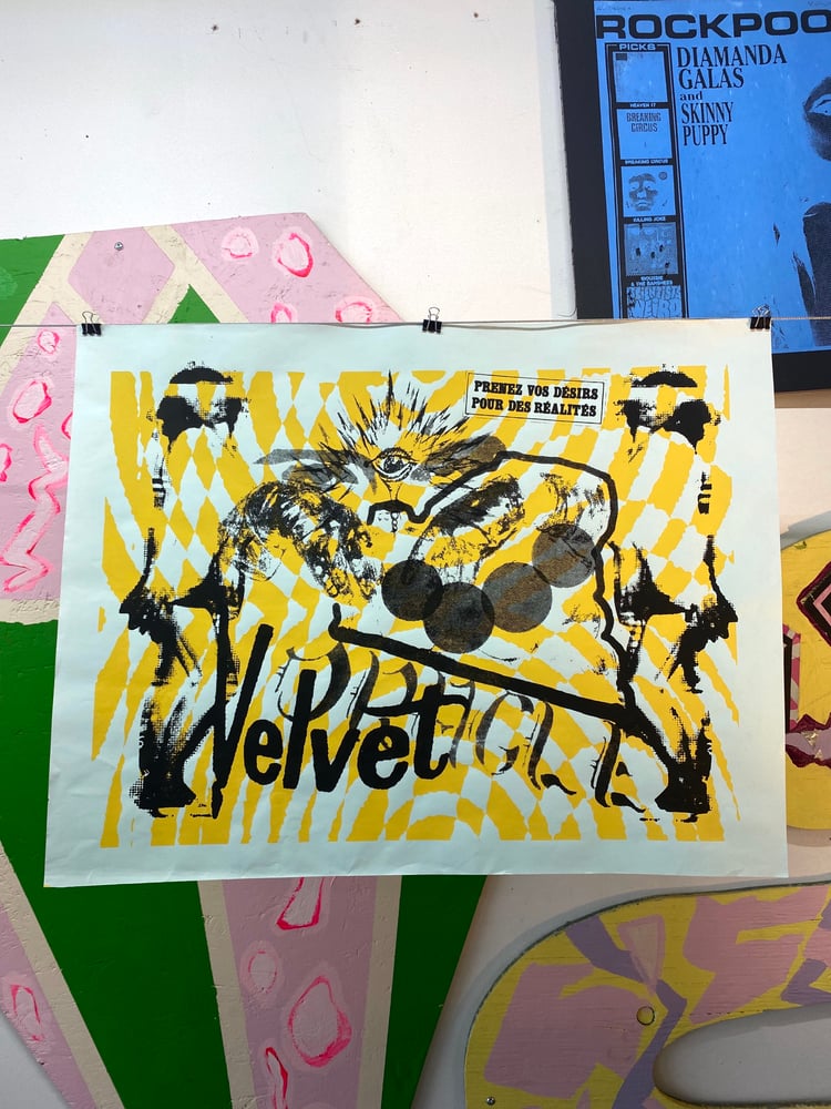Image of Velvet Oracle print