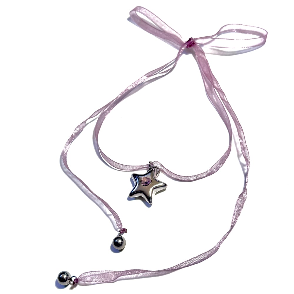 Image of Star Girl Necklace in Silver