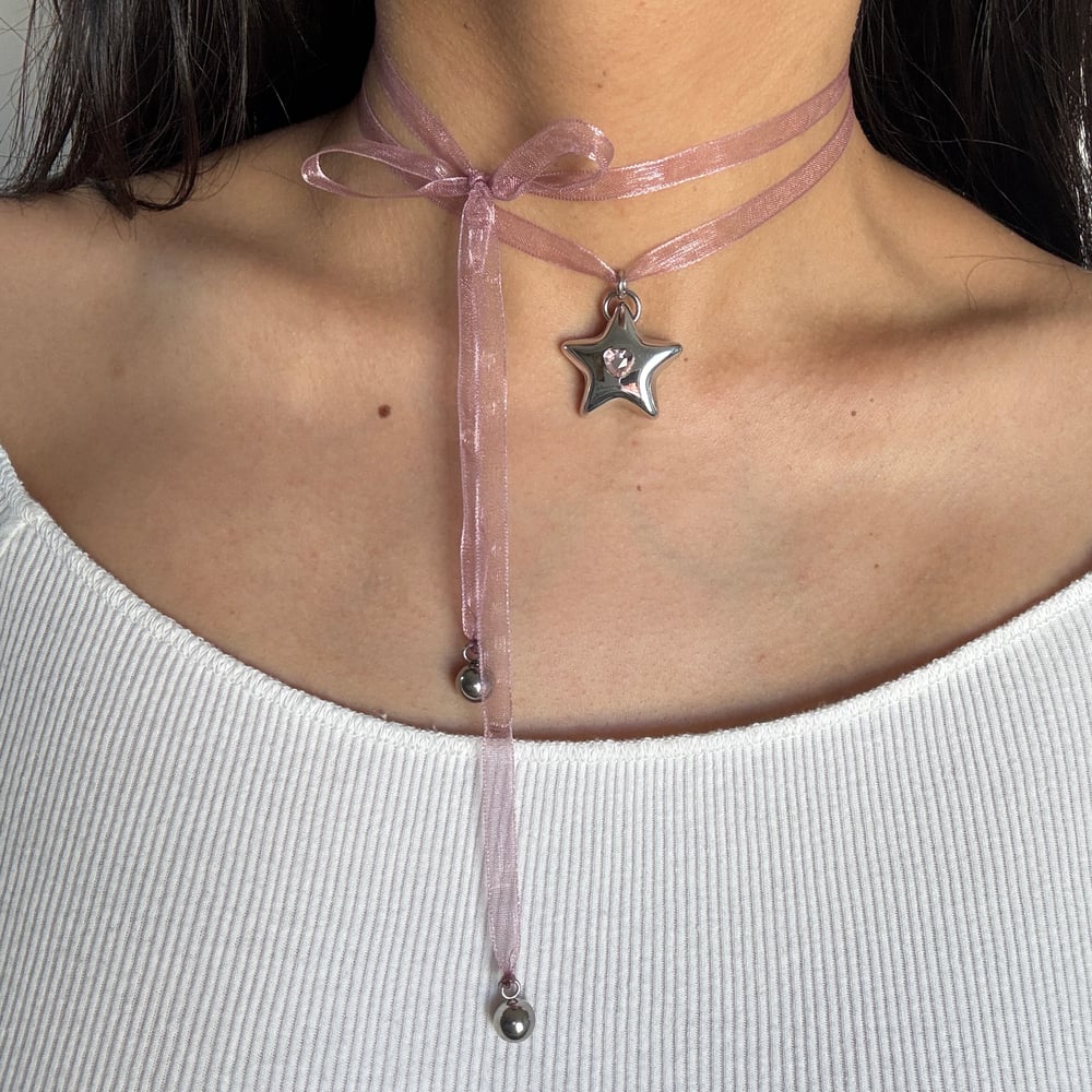 Image of Star Girl Necklace in Silver