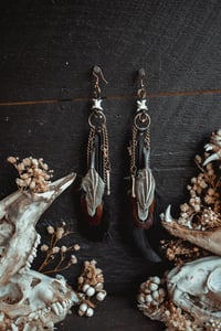 Image 1 of Leather Bone and Chains