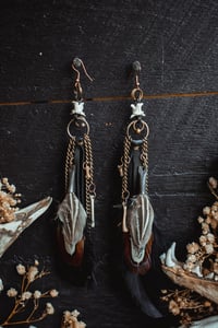 Image 3 of Leather Bone and Chains