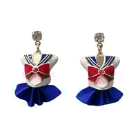 Image 1 of Preorder - Sailor Moon Store Original Uniform Earrings