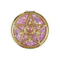 Image 2 of Preorder - Sailor Moon Store Original Liquid Glitter Compact Mirror