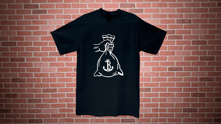 Image of Money Bag (Black)