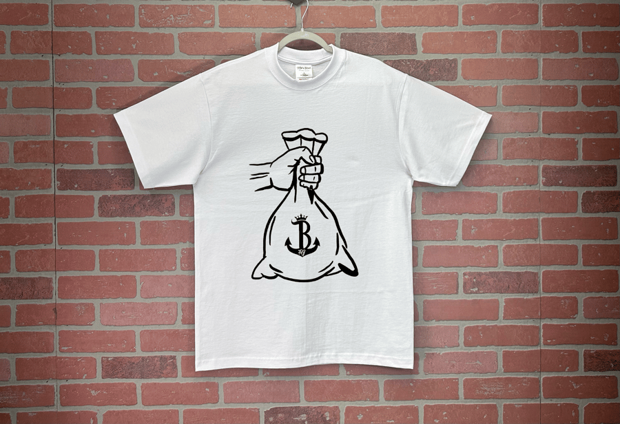 Image of Money Bag (White)