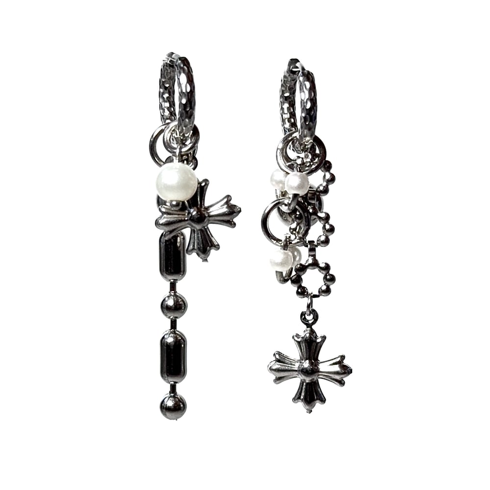 Image of Rooted Hoop Earrings