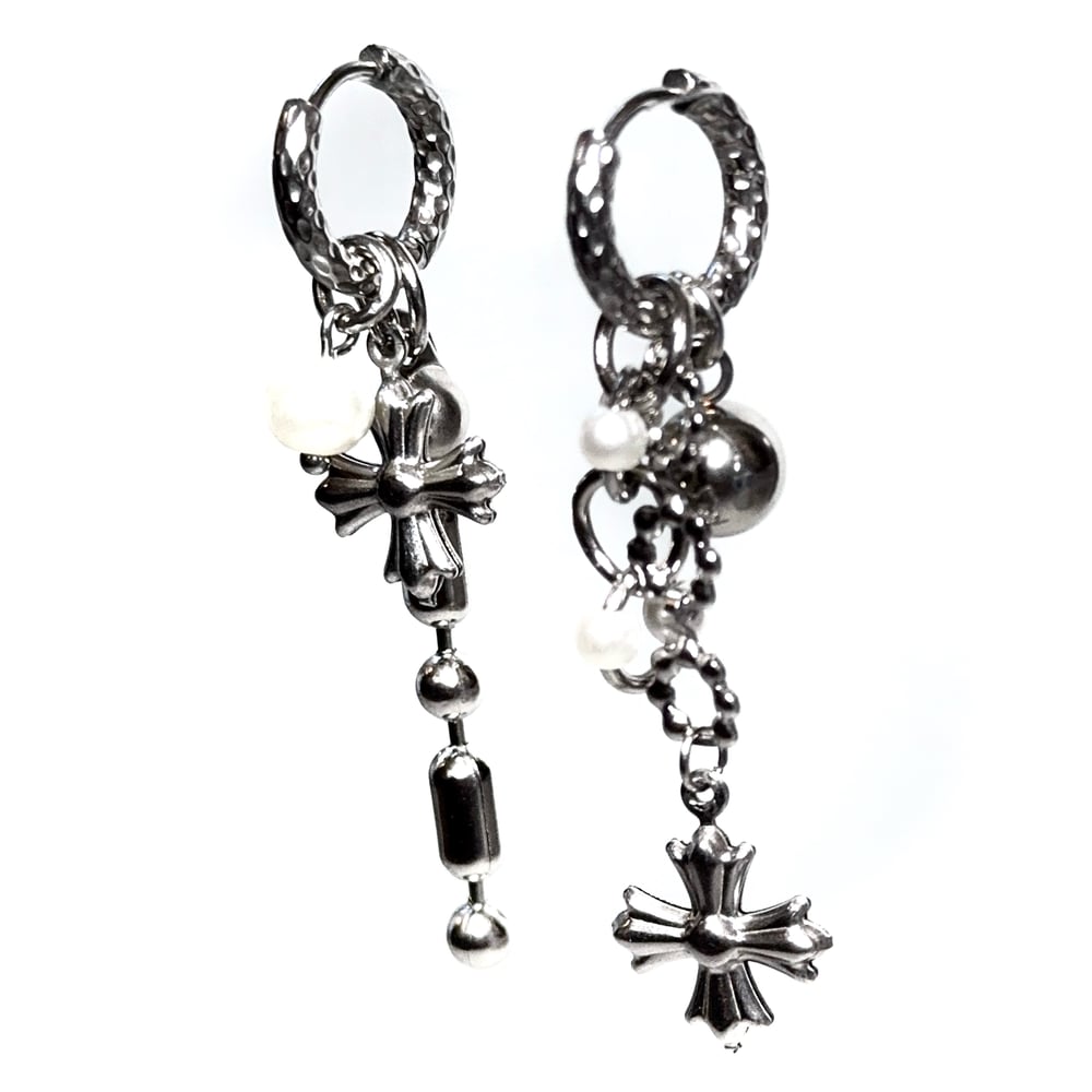 Image of Rooted Hoop Earrings