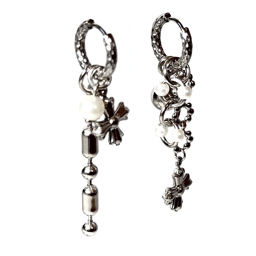 Image of Rooted Hoop Earrings