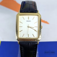 Image 3 of 2000 Seiko 'Tank' Quartz Gold Dress Watch (7N01-5180)
