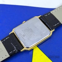 Image 5 of 2000 Seiko 'Tank' Quartz Gold Dress Watch (7N01-5180)