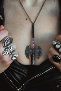Image 2 of Battle Axe necklace