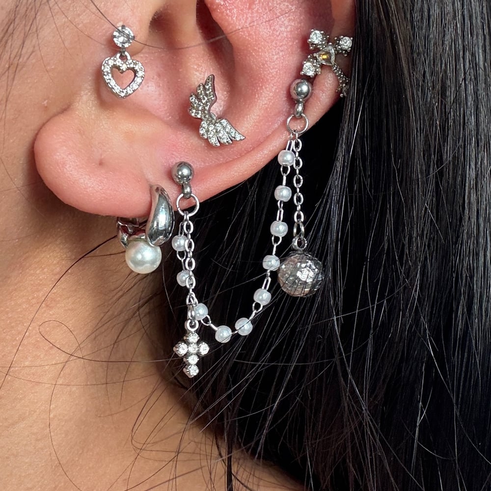 Image of Silver Lining Ear Chain