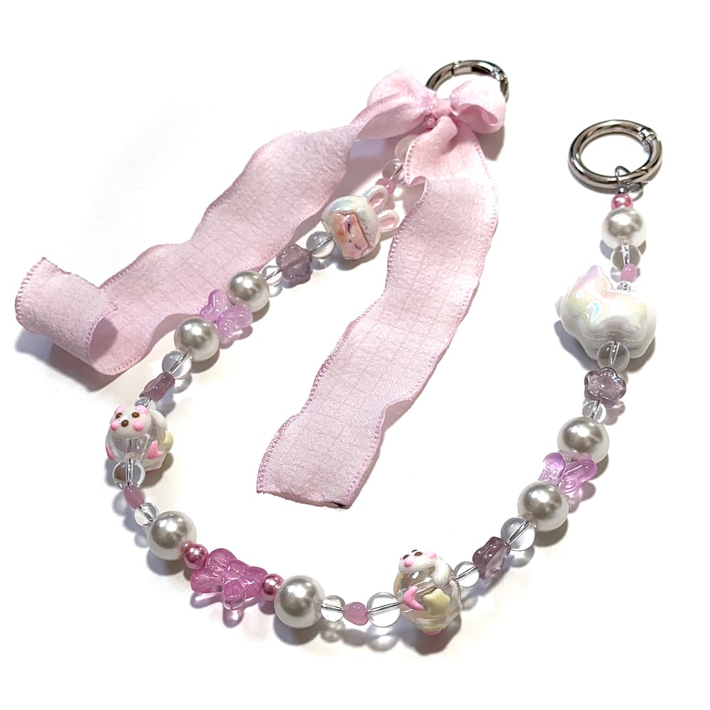 Image of Pink Sugar Bag Chain 