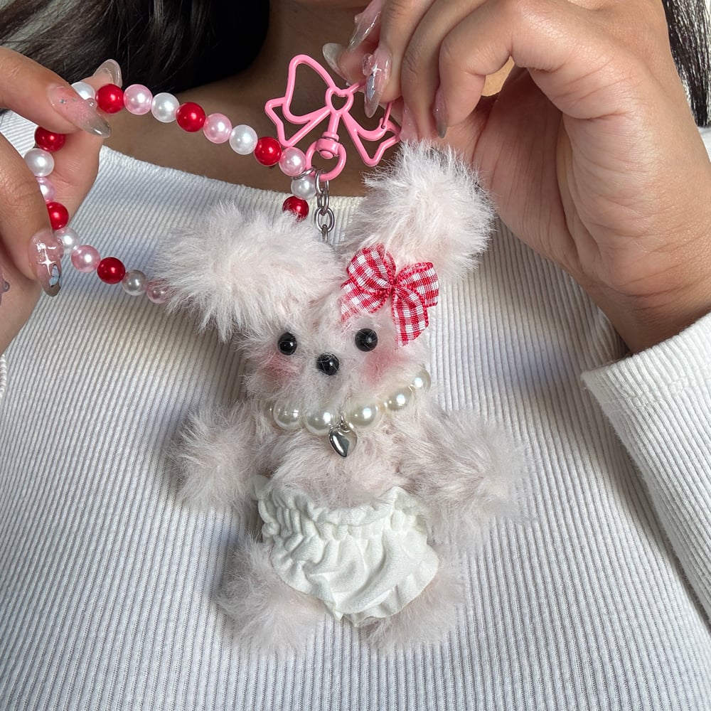 Image of Strawberry Bunny Charm 
