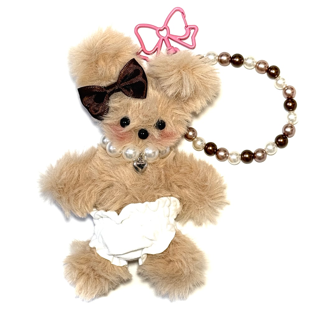 Image of Mocha Bunny Charm 