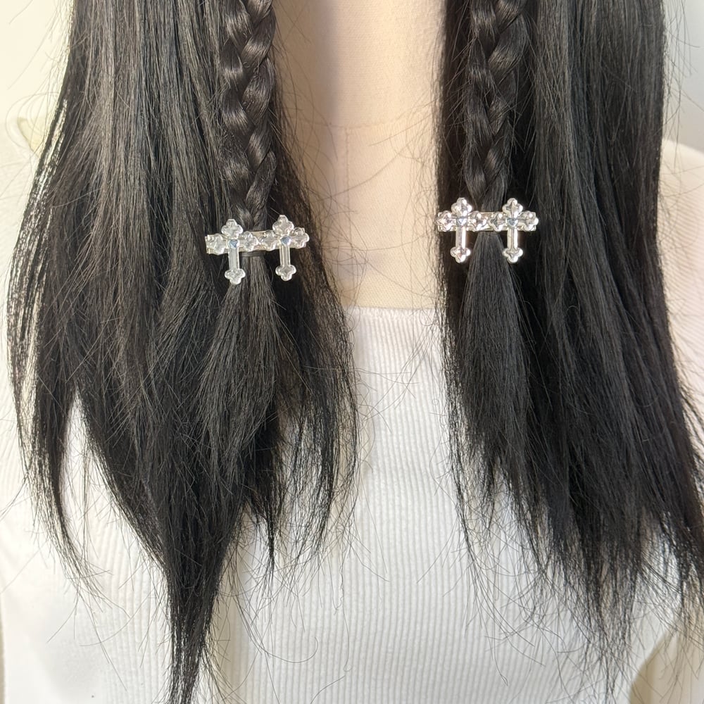 Image of Crystallized Heart Clips