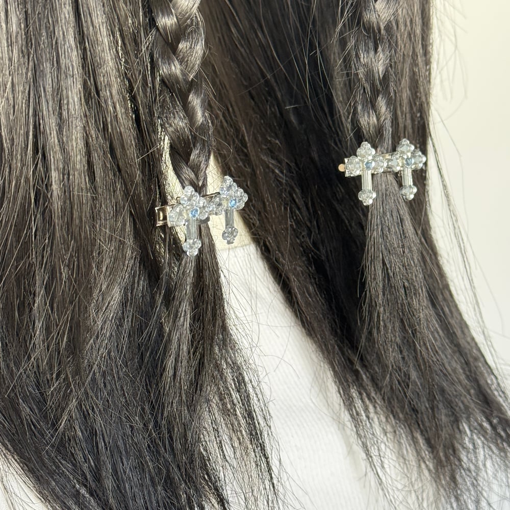 Image of Crystallized Heart Clips