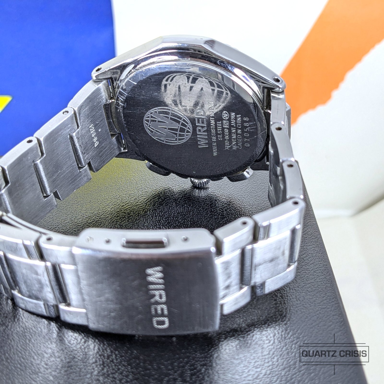 SEIKO WIRED CHRONOGRAPH 7T92-0GB0 Quartz Wrist Watch - YouTube