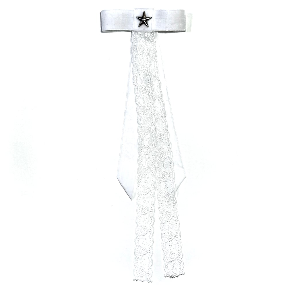 Image of White Star Angel Bow