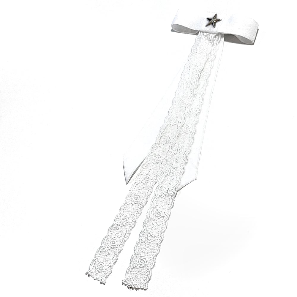 Image of White Star Angel Bow