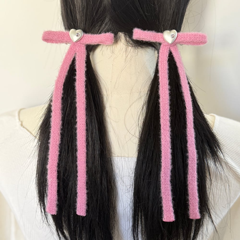 Image of Fuzzy Feeling Paired Bows