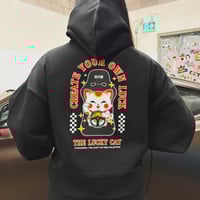 Image 3 of The Lucky Cat Cropped top Hoodie