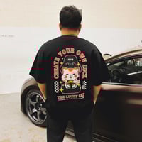 Image 3 of The Lucky Cat Super Heavy Oversized Tee