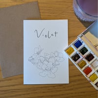Image 1 of Paint your own Violet