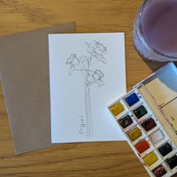 Image 1 of Paint your own Daffodil