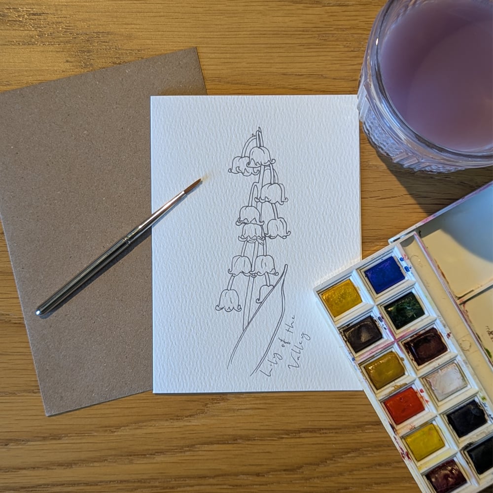 Image of Paint your own Lily of the valley