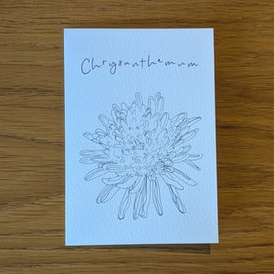 Image of Paint your own Chrysanthemum