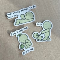 Image 1 of Smiski Sunday Series Sticker