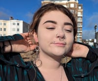 Image 2 of FEMALE /MALE EARRINGS