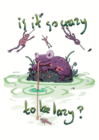 Frog Postcard