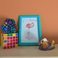 Image 3 of F is for Flamingo