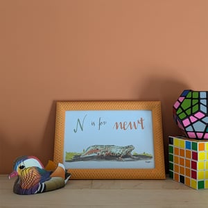 Image of N is for Newt