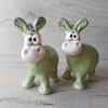 Green donkeys!!