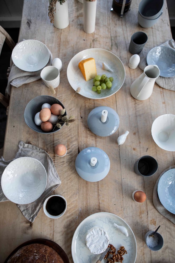 Image of Fat med fugl stort