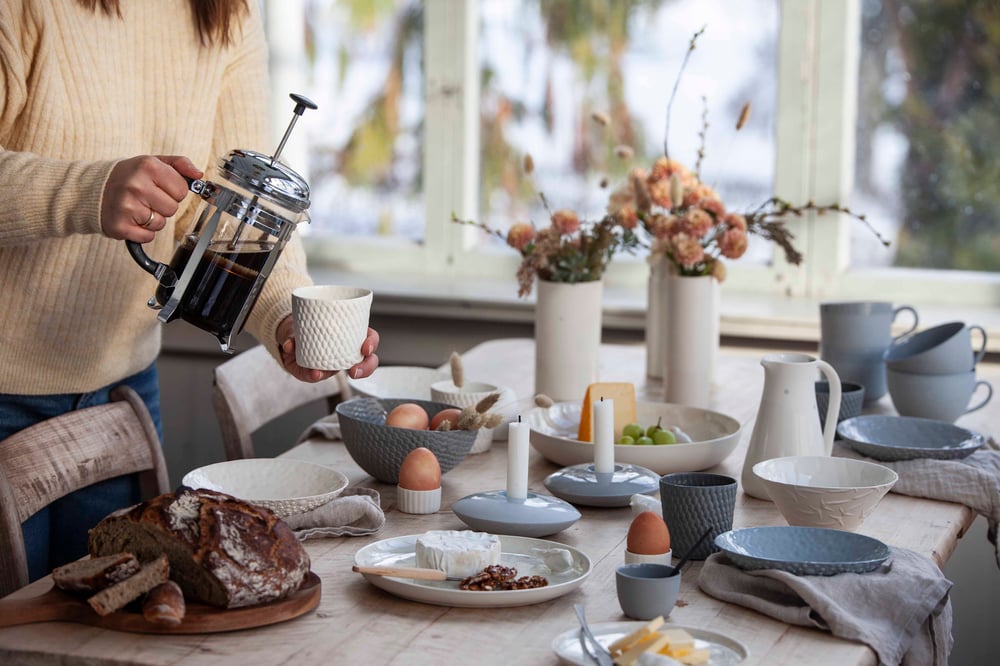 Image of Fat med fugl stort